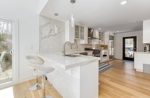 Northwest Harbor House | Modern East Hampton w/Private Pool and Tennis