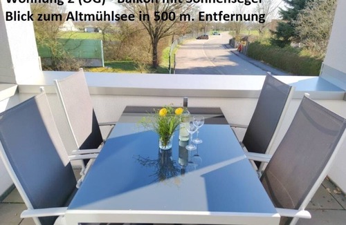 Muhr am See Apartment | Modern eingerichtete Ferienwohnung mit Balkon