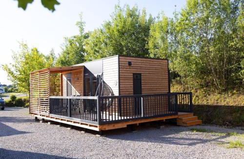 Hartkirchen House | Modern eingerichtetes MobileHome im Vital Camp Bayerbach