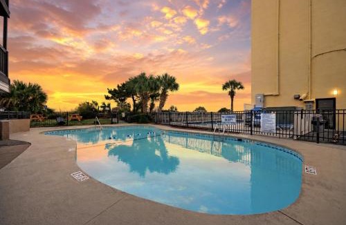 Myrtle Beach Apartment | Modern Escape - Luxe Oceanfront 2BR with Epic Kitchen, Pool, Parking
