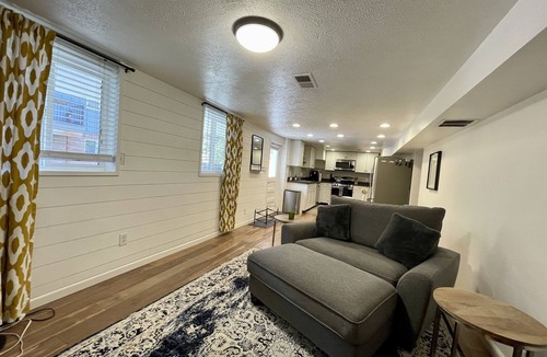 Edgewater Apartment | Modern escape walk to Sloans Lake, 10 mins to downtown Denver, 1 carport