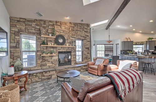Mountainaire House | Modern Flagstaff Home: Deck, Patio + Fire Pit