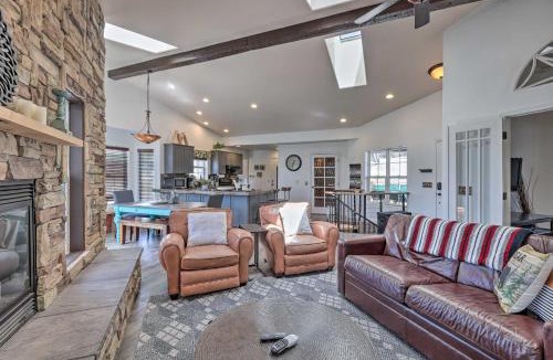Mountainaire House | Modern Flagstaff Home: Deck, Patio + Fire Pit