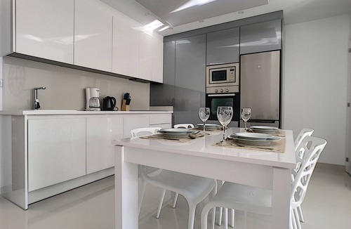 Pueblo Latino Apartment | Modern ground floor, wifi, patio, 2 pools