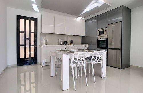 Pueblo Latino Apartment | Modern ground floor, wifi, patio, 2 pools