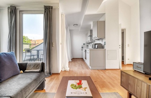 Hietzing Apartment | Modern Hietzing 1BR w/Community Garden & Private Terrace, by Blueground