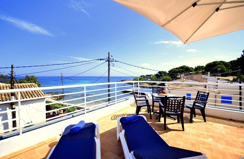 Pedruscada Villa | Modern high quality beach villa Na Pilena with sea views in a very quiet area