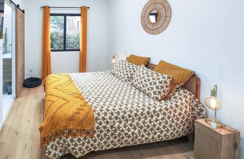 Puimisson House | Modern, high quality vacation home with private outdoor pool and jacuzzi.