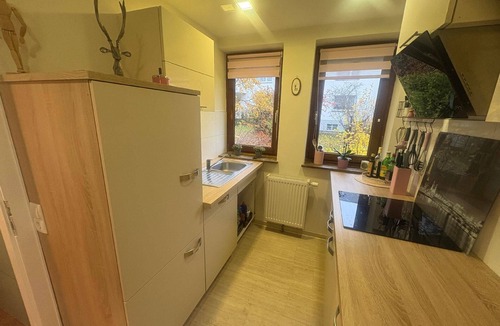 Osterode am Harz Apartment | Modern holiday flat in Osterode all in pink