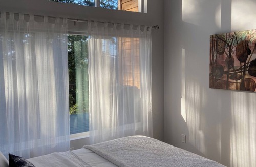 Rosario House | Modern House with peaceful deck, walk to Cascade Lake, pet friendly.