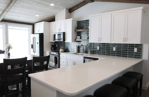 Dent House | Modern Lakeside Retreat: Ultimate Group Getaway