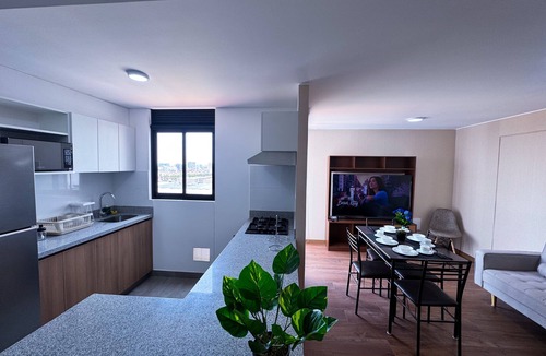 Surquillo Apartment | Modern Loft 2 BR with Balcony near Miraflores