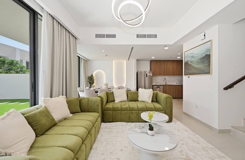 Dubai House | Modern Luxe 4BR Oasis | Peaceful Views