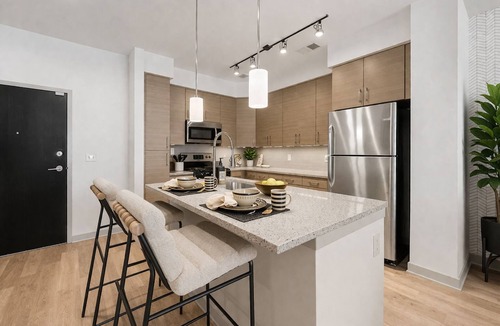 Rockville Apartment | Modern Luxe Apt in Downtown Crown. Pool Gym Walkable