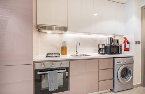 Nad Al Sheba Apartment | Modern Luxe Studio in the Heart of Meydan