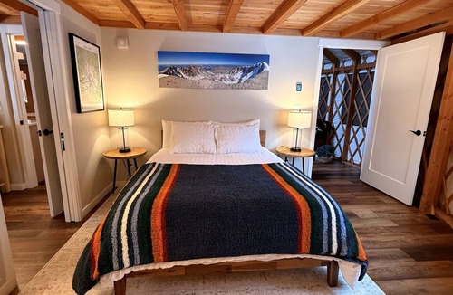 Carson Cabin | Modern Luxury Yurt with Firepit Table & Skylit Dome near Carson, Washington