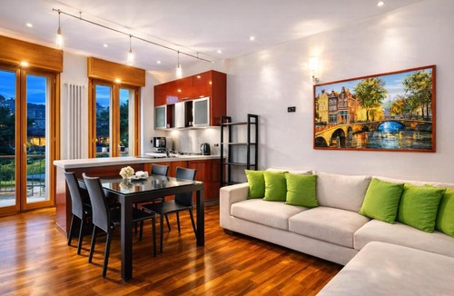 Bresso Apartment | Modern Milan Apartment with Jacuzzi, Terrace and Private Garage