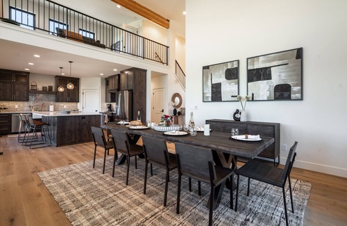 Driggs House | Modern Mountain Home w/Hot Tub