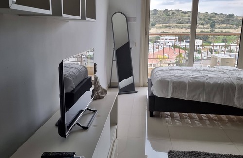 Agios Athanasios Apartment | Modern Private Studio Apartment