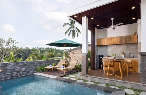 Kenderan Villa | Modern Private Pool Villa Jungle Views Romantic Escape at Ubud Bali