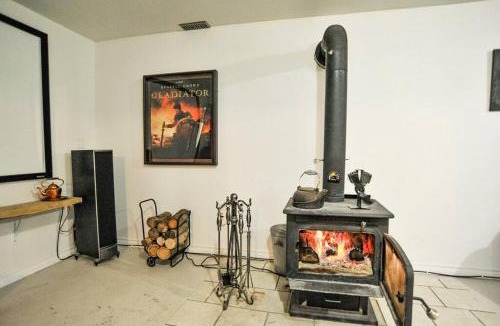 Kemble House | Modern Rustic Home with Wood Stove & Pool Table