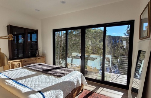 Beaver Cabin | Modern Scandinavian cabin steps from the slopes. Ski- in-Ski- out with Jacuzzi