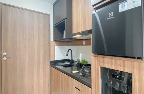 Kedungmanggu Apartment | Modern Scandinavian Studio At Lrt City Sentul - Royal Sentul Park Apartment
