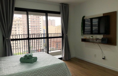 Central Zone Apartment | Modern studio apartment in downtown São Paulo/Comfort and convenience