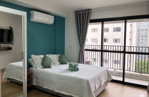 Central Zone Apartment | Modern studio apartment in downtown São Paulo/Comfort and convenience