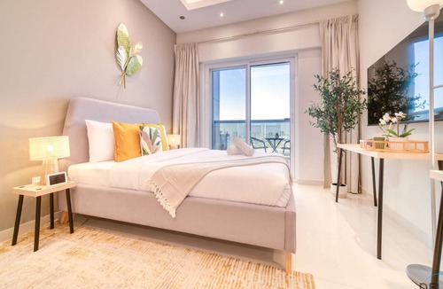 Dubai Sports City Apartment | Modern Studio at Hera Tower Dubai Sports City by Deluxe Holiday Homes