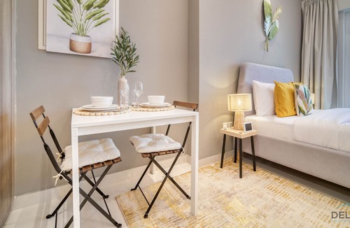 Dubai Sports City Apartment | Modern Studio at Hera Tower Dubai Sports City by Deluxe Holiday Homes