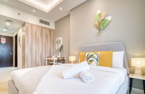 Dubai Sports City Apartment | Modern Studio at Hera Tower Dubai Sports City by Deluxe Holiday Homes