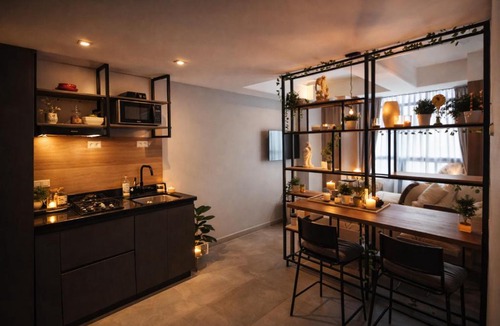 Normandia Apartment | Modern Studio for 1 or 2 Guests Near Airport Free WiFi