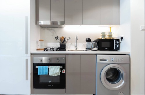 Nad Al Sheba Apartment | Modern Studio in Azizi Riviera 46
