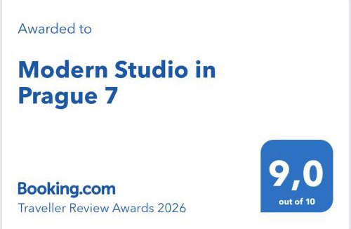 Holesovice Apartment | Modern Studio in Prague 7