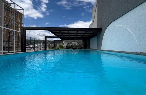 La Carolina Apartment | Modern studio in Rep. Salvador - Swimming pool