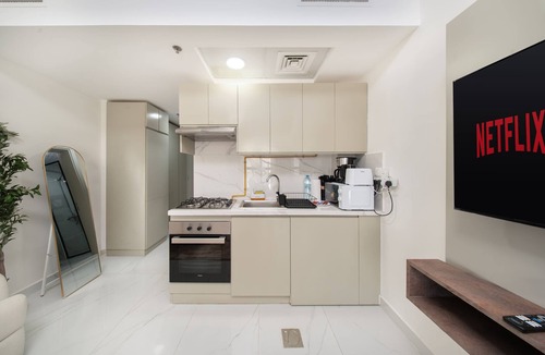 Jebel Ali Apartment | Modern Studio Near Metro | Pool, Gym & Expo Access