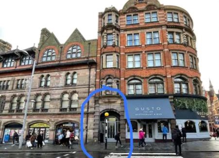 Nottingham City Centre Apartment | Modern Studio, Top Floor, King Street Views