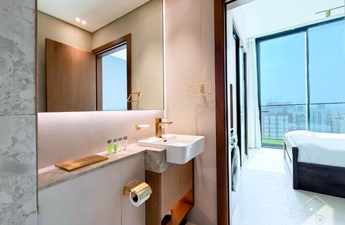 Madinat Zayed Apartment | Modern Studio with balcony Binghatti Gardenia