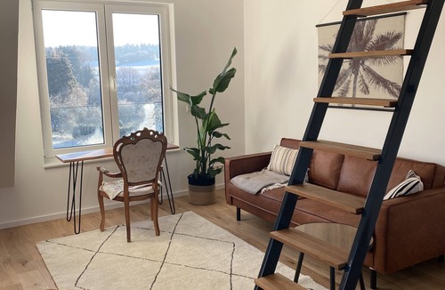 Sankt Wendel Apartment | Modern, top-equipped, quiet attic apartment on the edge of the forest