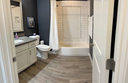 Troon North Condo | Modern Troon North Condo with Custom Touches, Fire Feature & Private Guest Suite