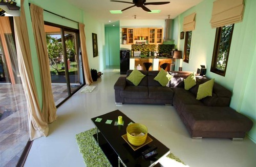Thong Sala Villa | modern true beach front villa