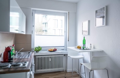 Elberfeld Apartment | Modern university/business apartment near HBF & Stadthalle