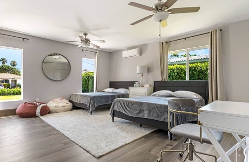 Seybold Villa | Modern Waterfront Villa in the Heart of Surfside with heated pool on the bay