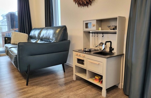 Schillig Apartment | Modern, well-kept vacation apartment, own sauna, large balcony, close to the beach