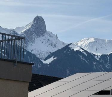 Gwatt Apartment | Moderne Wohnung mit Bergblick und nahe Thunersee