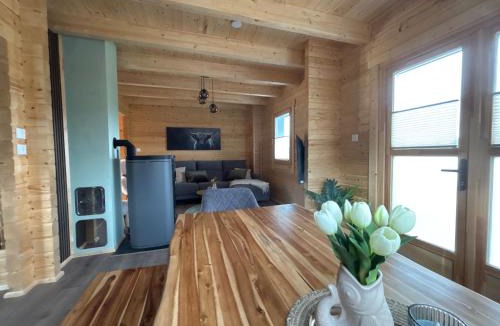 Lisberg House | Modernes Blockhaus mit Sauna Flair