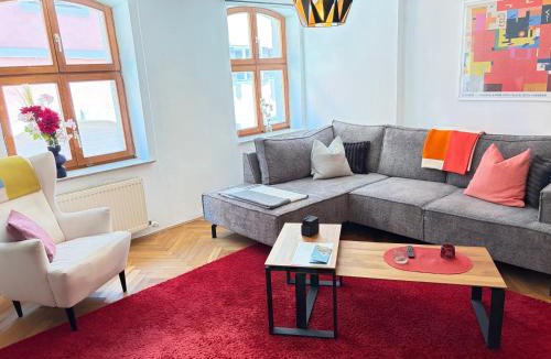Dinkelsbuehl Apartment | Modernes Design-Apartment in bester Altstadtlage für bis zu 6 Personen