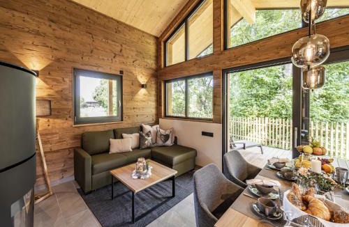 Hartkirchen Ski Chalet | Modernes ebenerdiges Chalet im Vital Camp Bayerbach
