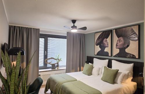 Augustenstraße Hotel | Modernes Privatzimmer im Hotelgebäude - Eigenes Bad - 5 min zum Hauptbahnhof